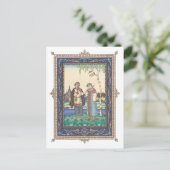 Carte postale russe Folktale Lel & Snegurochka (Debout devant)