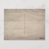 Carte Postale Russe Fuchsia Floral Mariage (Dos)