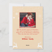 Carte postale Russe Watercolor Christmas Tree Phot (Dos)