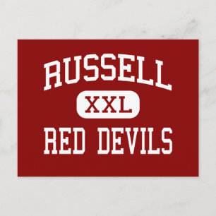Carte Postale Russell - Red Devils - High - Russell Kentucky