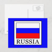 Carte Postale Russie (Devant / Derrière)