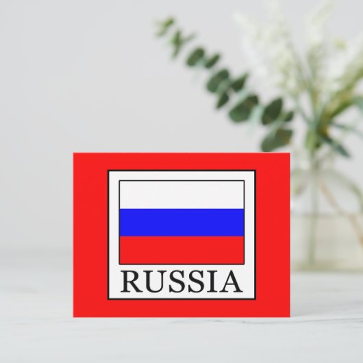 Carte Postale Russie (Debout devant)