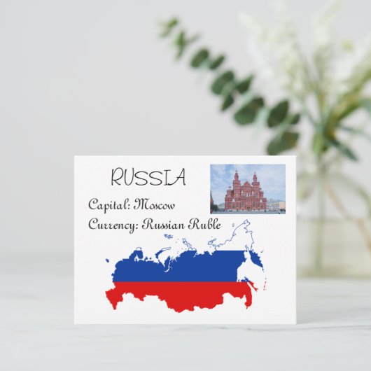 Carte Postale Russie (Debout devant)