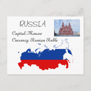 Carte Postale Russie