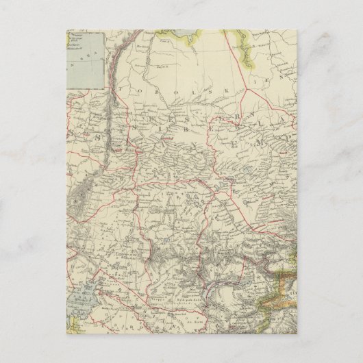 Carte Postale Russie en Asie (Devant)
