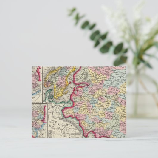 Carte Postale Russie En Europe, Suède Et Norvège (Debout devant)