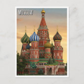 Carte Postale Russie Moscou Voyage (Devant)