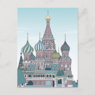 Carte Postale Russie Moscou Voyage