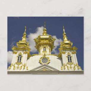 Carte Postale Russie. Petrodvorets. Palais de Peterhof. Pierre l