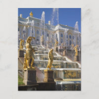 Russie, Saint-Pétersbourg, La Grande Cascade,
