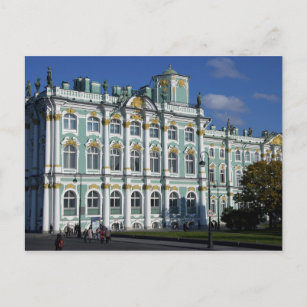 Carte Postale Russie, Saint-Pétersbourg, Palais d'Hiver, Les 2