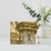 Carte Postale Russie, Saint-Pétersbourg, Palais Peterhof (aka (Debout devant)