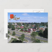 Carte Postale Russie, Toula, Vue du district de Proletarsky (Devant / Derrière)