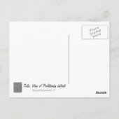 Carte Postale Russie, Toula, Vue du district de Proletarsky (Dos)