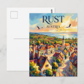 Carte Postale Rust en Autriche (Devant / Derrière)
