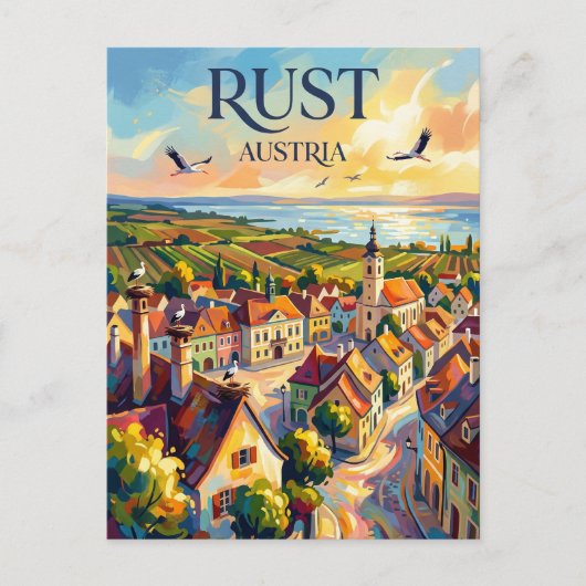Carte Postale Rust en Autriche (Devant)
