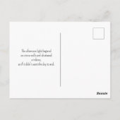 Carte Postale Rustic Cobblestone Streets European Village  (Dos)