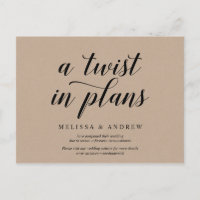Rustic Kraft, Un rebondissement dans les plans, le