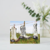 Carte postale rustique (Debout devant)