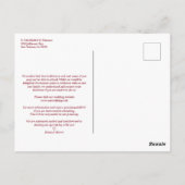 Carte Postale Rustique Boho Dreamcatcher Photo Couple Fiançaille (Dos)