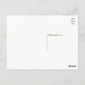 Carte Postale Rustique Mason Jar Bois Brown (Dos)