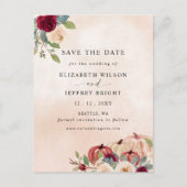 Carte Postale Rustique moderne Citrouille pays automne Enregistr (Devant)