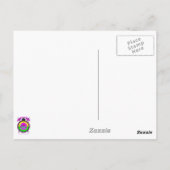 Carte postale Rustique Motif occidental (Dos)