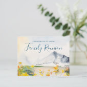 Carte postale Rustique Mountain Family Reunion (Debout devant)