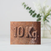 Carte Postale Rusty 10 kg (Debout devant)