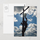 Carte Postale Rusty the Lineman Post Card (Devant / Derrière)