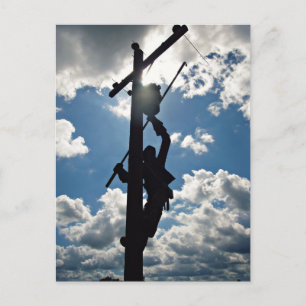 Carte Postale Rusty the Lineman Post Card