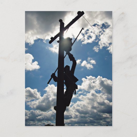 Carte Postale Rusty the Lineman Post Card (Devant)