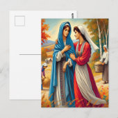 Carte Postale Ruth 1 Dévotion sur un chemin de foi (Devant / Derrière)