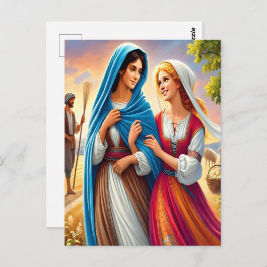 Carte Postale Ruth 1 Un voyage de dévotion (Devant / Derrière)