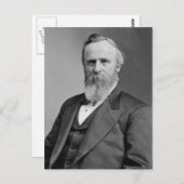 Carte Postale Rutherford B. Hayes (Devant / Derrière)