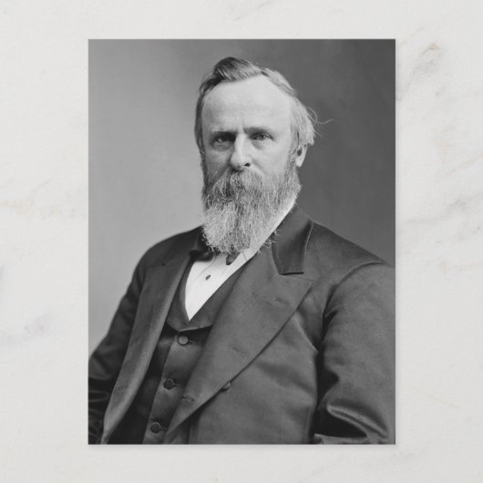 Carte Postale Rutherford B. Hayes (Devant)
