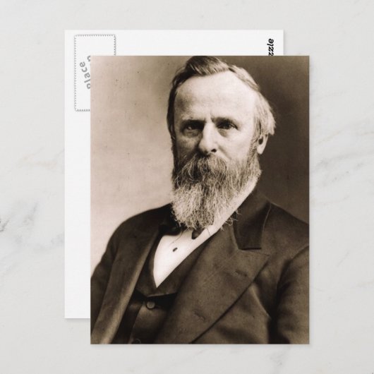 Carte Postale Rutherford B. Hayes 19 (Devant / Derrière)
