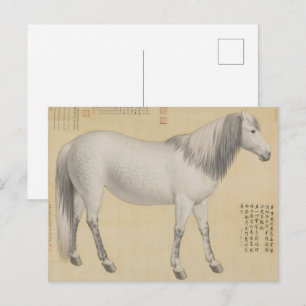 Carte Postale Ruyi cong("As-You-Wish" Piebald) Art