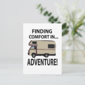 Carte Postale RV Camping Aventure Rving (Debout devant)