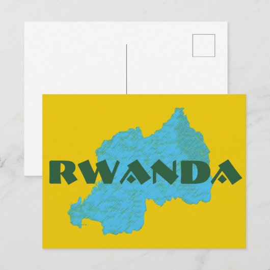 Carte Postale Rwanda (Devant / Derrière)