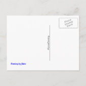 Carte Postale Rwing A to Z amusant alphabet motivation (Dos)