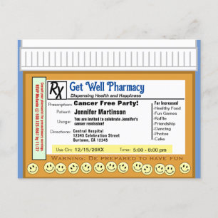 Carte Postale RX sans cancer pour le plaisir