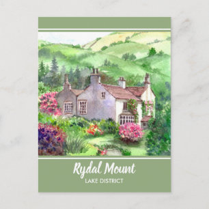 Carte Postale Rydal Mount, Maison de William Wordsworth