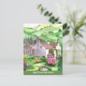 Carte Postale Rydal Mount, Maison de William Wordsworth (Debout devant)