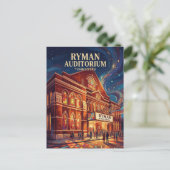 Carte Postale Ryman Auditorium Tennessee (Debout devant)