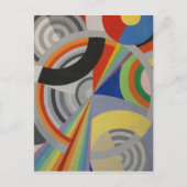 Carte Postale Rythm par Robert Delaunay (Devant)