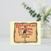 Carte Postale Rythme Broadway (Debout devant)