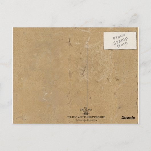 Carte Postale Rythme des algues (Dos)