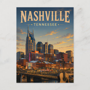 Carte Postale Rythme du Sud de Nashville