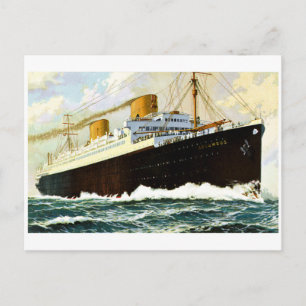 Carte Postale S.S. Columbus - Vintage
